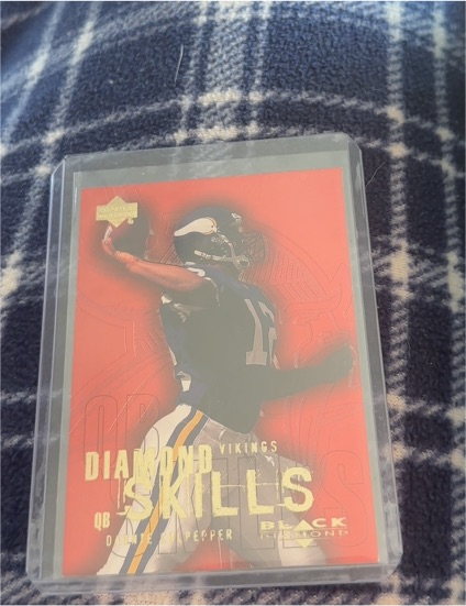 2000 Upper Deck Black Diamond #DS4 Daunte Culpepper — front