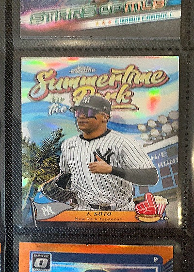2024 Topps Chrome #SITP-9 Juan Soto Summertime in the Park — front