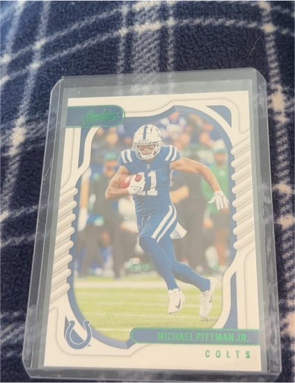 2022 Panini Absolute #30 Michael Pittman Jr. — front