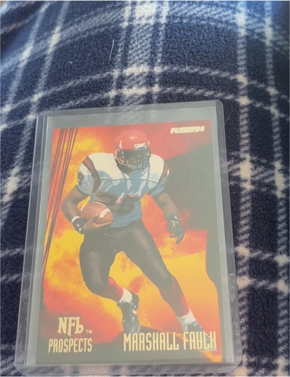 1994 Fleer NFL Prospects #7 Marshall Faulk — front