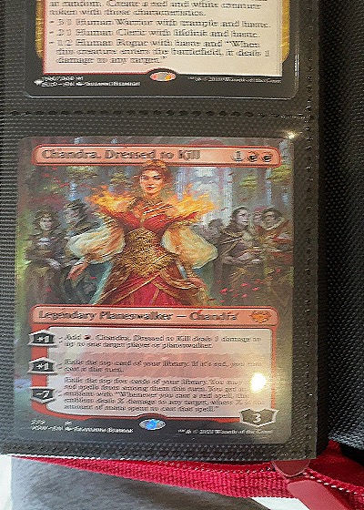 2021 Magic: The Gathering Crimson Vow #279 Chandra, Dressed to Kill — front