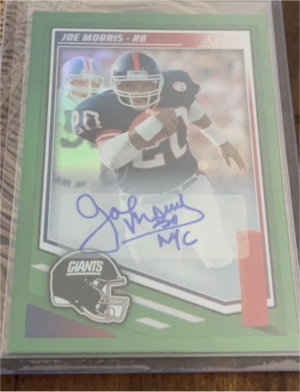 2025 Panini Score #49 Joe Morris — front