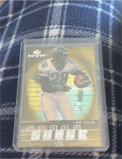 1999 Upper Deck MVP Power Surge #PS15 Fred Taylor — front
