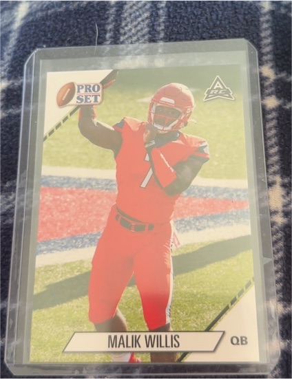 2021 Leaf Pro Set #07 Malik Willis — front