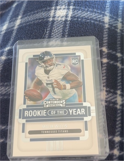 2022 Panini Contenders Rookie of the Year #ROY-MWI Malik Willis — front