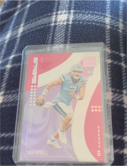 2022 Panini Chronicles Draft Picks Status #16 Sam Howell Rookie Card — front