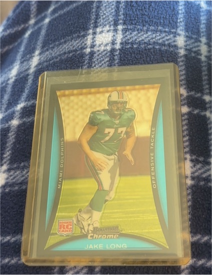 2008 Bowman Chrome #BC104 Jake Long — front