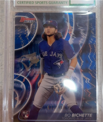 2020 Bowman's Best #5 Bo Bichette — front