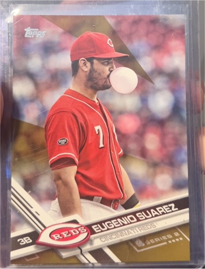 2017 Topps #473 Eugenio Suarez — front