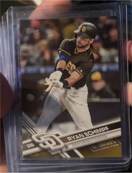 2017 Topps #372 Ryan Schimpf — front