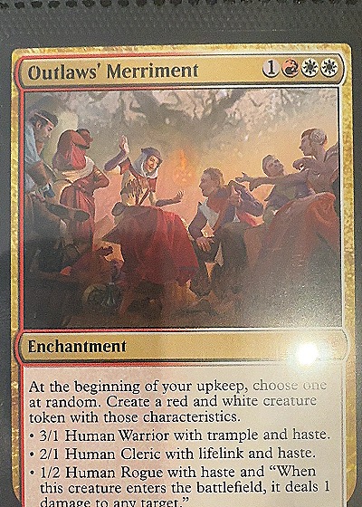 2020 Magic: The Gathering #198 Outlaws' Merriment — front