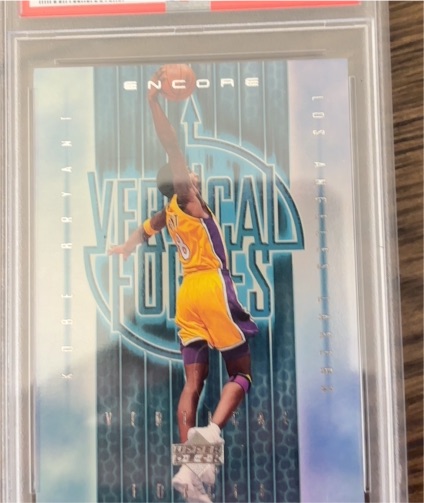 2000-01 Upper Deck Encore #VF1 Kobe Bryant Vertical Forces — front
