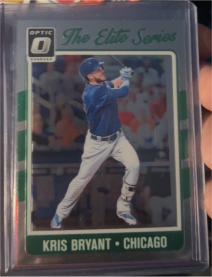 2017 Donruss Optic #ES1 Kris Bryant The Elite Series — front