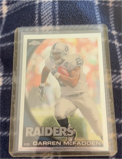 2010 Topps Chrome #C25 Darren McFadden — front