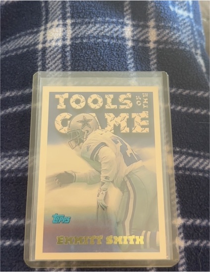 1994 Topps #547 Emmitt Smith Tools of the Game — front