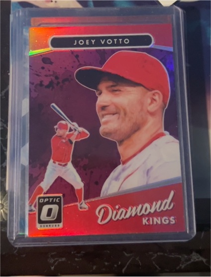2017 Donruss Optic #19 Joey Votto Diamond Kings — front