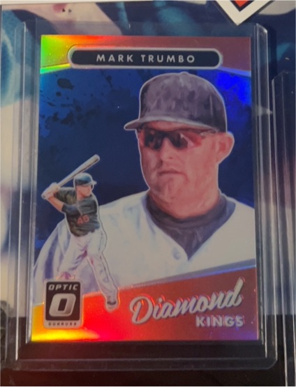 2017 Donruss Optic #3 Mark Trumbo Diamond Kings — front