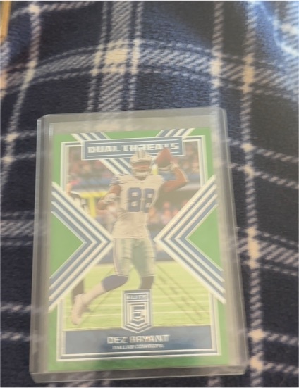 2018 Panini Elite Dual Threats #8 Dez Bryant — front