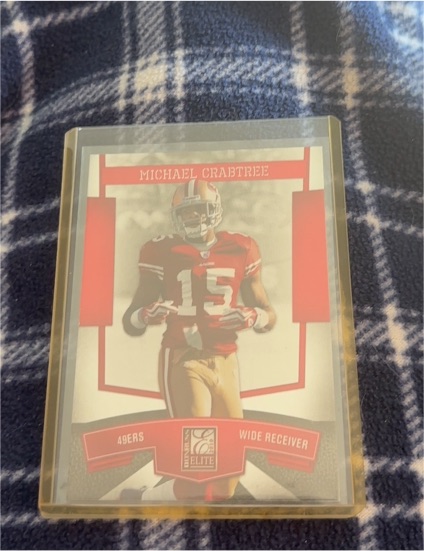 2010 Donruss Elite #84 Michael Crabtree — front