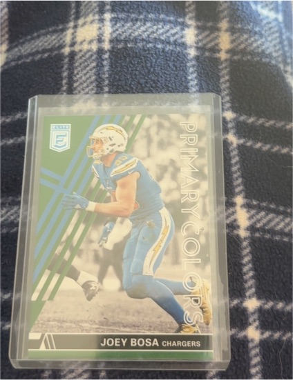 2018 Donruss Elite #PC13 Joey Bosa Primary Colors — front