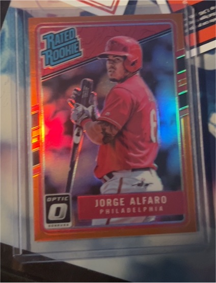 2017 Donruss Optic #51 Jorge Alfaro — front