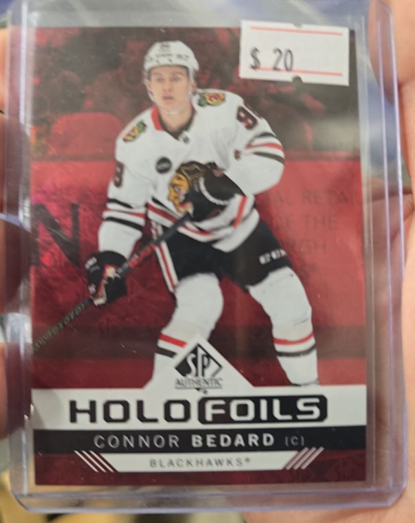 2024-25 Upper Deck SP Authentic Holo Foils #HF-5 Connor Bedard — front