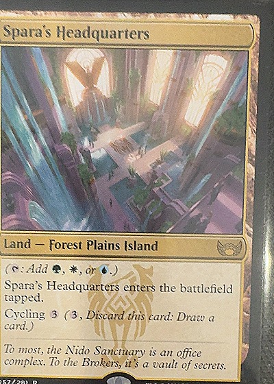 2022 Magic: The Gathering #257 Spara's Headquarters — front