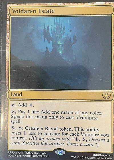 2023 Magic: The Gathering #267 Voldaren Estate — front