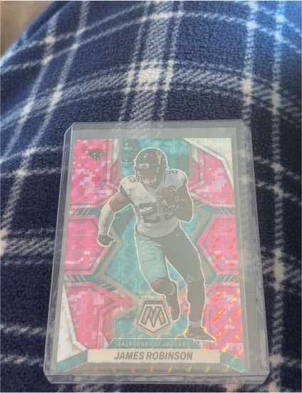 2024 Panini Mosaic Football James Robinson — front