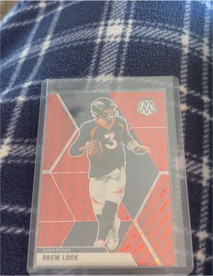 2020 Panini Mosaic #3 Drew Lock — front