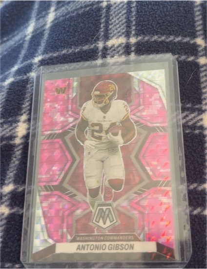 2024 Panini Mosaic Stained Glass #SG-22 Antonio Gibson — front