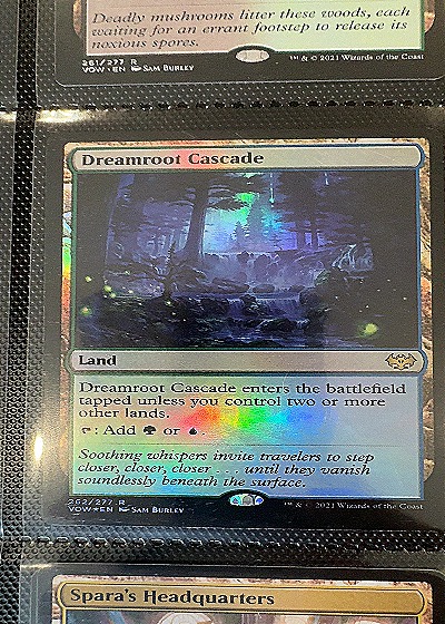 2021 Magic: The Gathering #263 Dreamroot Cascade — front