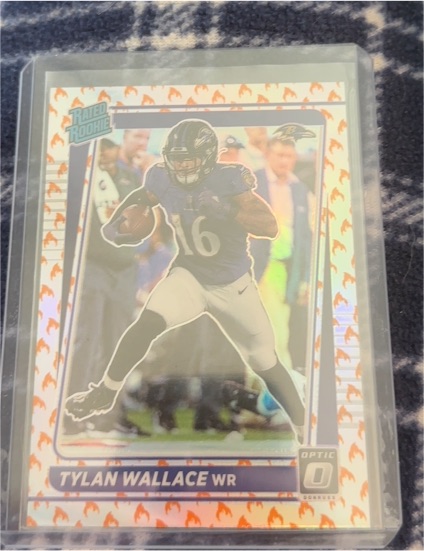 2021 Panini Donruss Optic #226 Tylan Wallace — front