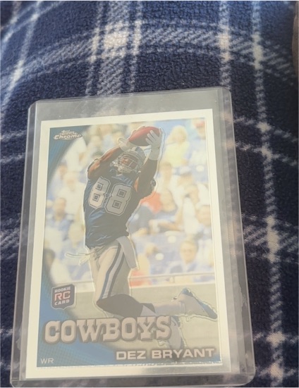 2010 Topps Chrome #C60 Dez Bryant — front