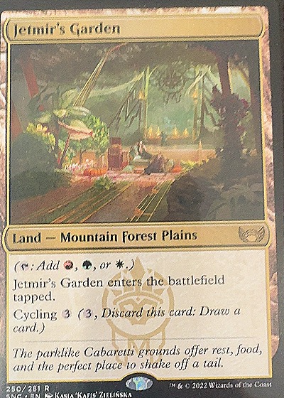 2022 Magic: The Gathering #250 Jetmir's Garden — front
