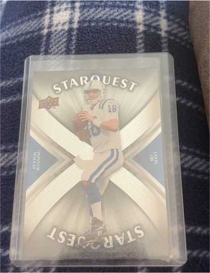 2008 Upper Deck First Edition #SQ25 Peyton Manning — front