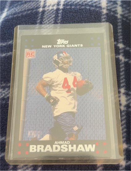 2007 Topps #315 Ahmad Bradshaw — front