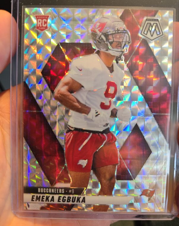 2025 Panini Mosaic #376 Emeka Egbuka — front