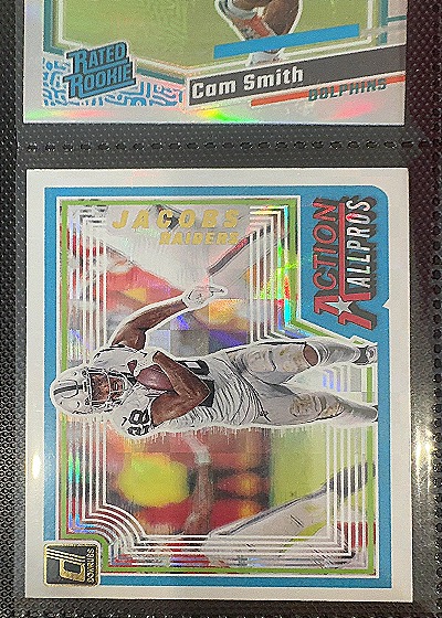 2023 Donruss Action All-Pros #AAP-2 Josh Jacobs — front