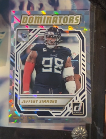2025 Donruss Dominators #DOM-JSS Jeffery Simmons — front