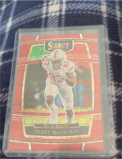 2022 Panini Select Draft Picks Concourse #83 Terry McLaurin — front