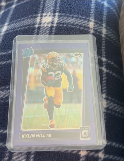 2021 Panini Donruss Optic #289 Kylin Hill — front
