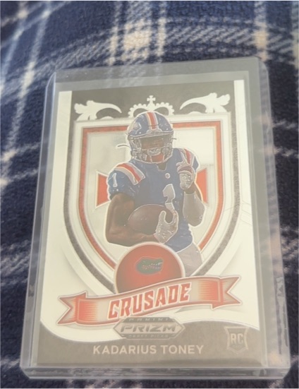 2021 Panini Prizm Draft Picks Crusade #176 Kadarius Toney — front