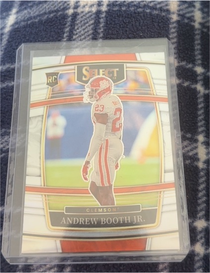 2022 Panini Select Draft Picks Concourse #27 Andrew Booth Jr. — front