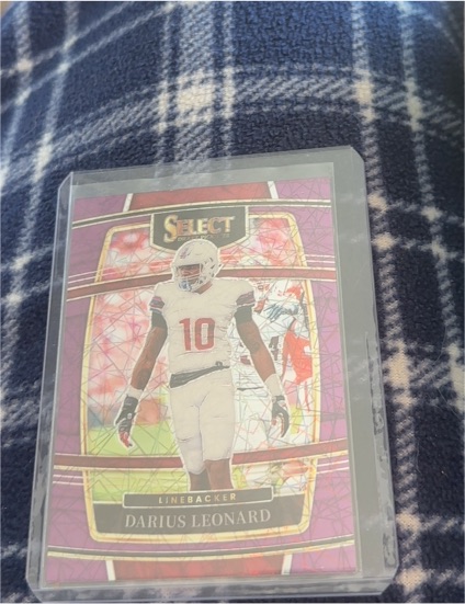 2022 Panini Select Draft Picks #76 Darius Leonard — front