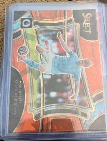 2023-24 Panini Select Premier League Red #213 Kevin De Bruyne — front