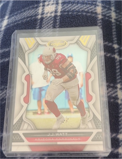 2022 Panini Certified #3 J.J. Watt — front