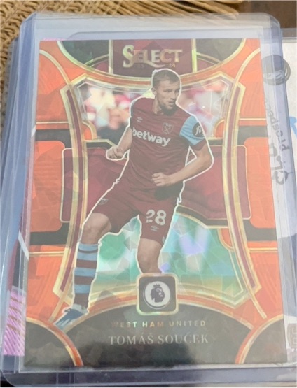 2023-24 Panini Select Premier League #192 Tomas Soucek — front
