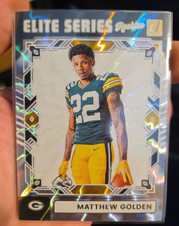 2025 Panini Donruss Elite Series Rookies #ESR-MGN Matthew Golden — front