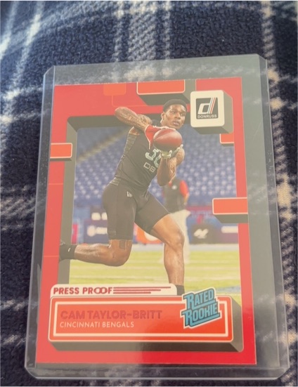 2022 Donruss #378 Cam Taylor-Britt — front